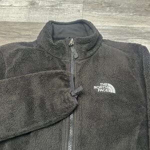 The North Face Osito Fleece‎ Black Womens M Full Zip Mock Neck Gorpcore Jacket